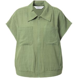 Studio Untold Bodywarmer  groen
