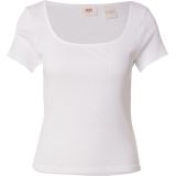 Levi's - Essential Square Neck - T-shirt - Blauw - Katoen