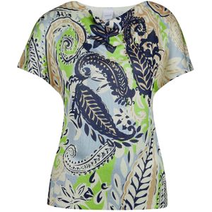 MADELEINE Trui  marine / lichtblauw / kiwi / wit