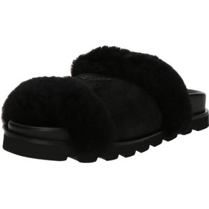 Zadig & Voltaire - Teddy Bare - Slippers - Zwart - Leer