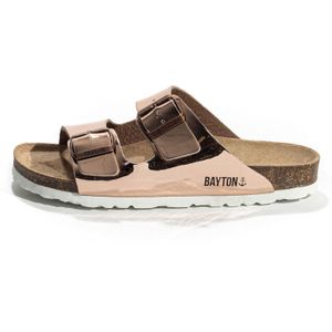 Bayton Muiltjes 'Tracy'  poederroze / zwart