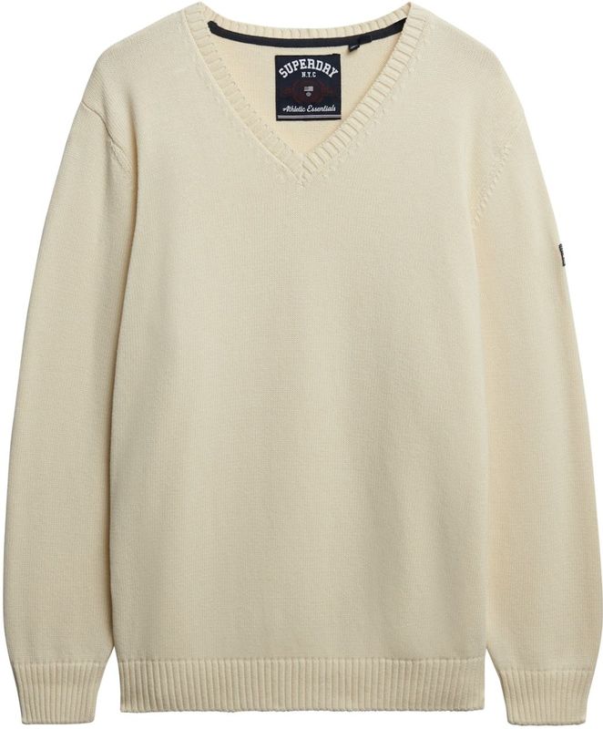 Superdry - Oversized V Neck Trui - Gebreide Trui
