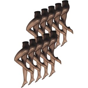 Nur Die Fijne panty ' Transparent 15 DEN '  zwart