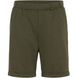 Kaffe - Bandplooibroek - Olijfgroen - KAJenny - Knielengte