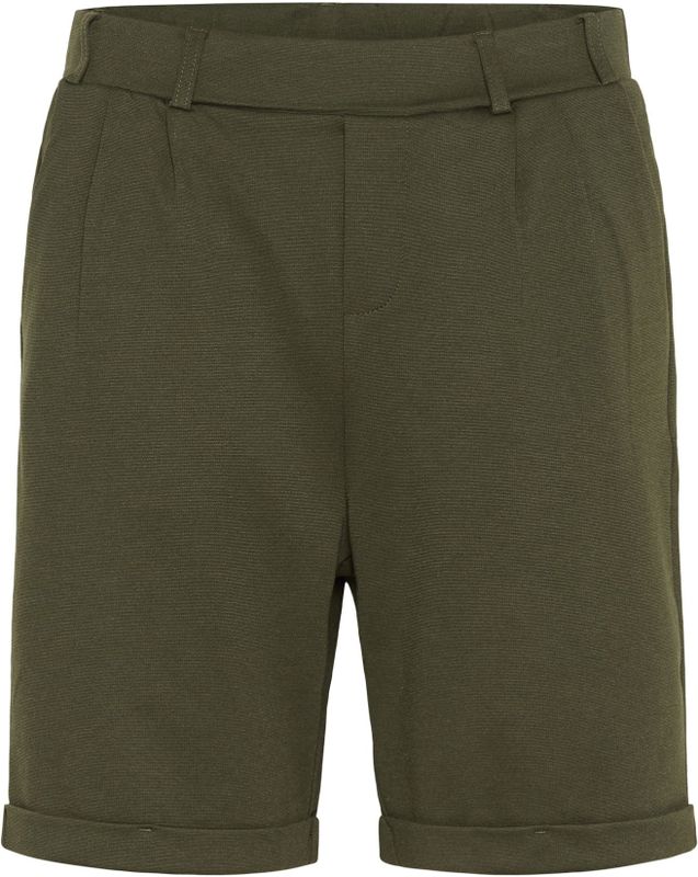 Kaffe - Bandplooibroek - Olijfgroen - KAJenny - Knielengte