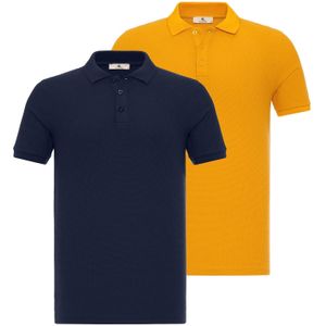 Daniel Hills Shirt  navy / geel