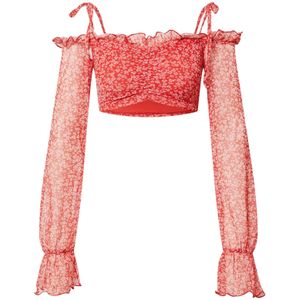 NLY by Nelly Blouse  rood / wit