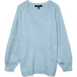 Vmleaf - Gebreide Pullover - V-Hals - Lange Mouwen - Oversized Fit
