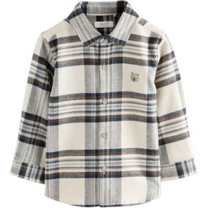 Next Overhemd  beige / blauw / bruin