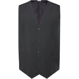 Men Plus Gilet  antraciet