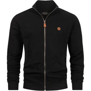 INDICODE JEANS Sweatvest 'Guadalupe'  zwart