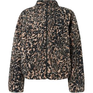 Volcom - Wylding Out Sherpa - Dames - Beige - Animal Print