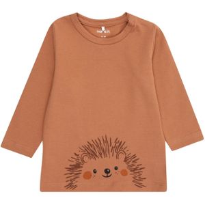 NAME IT Shirt 'NBNONI'  bruin / cognac