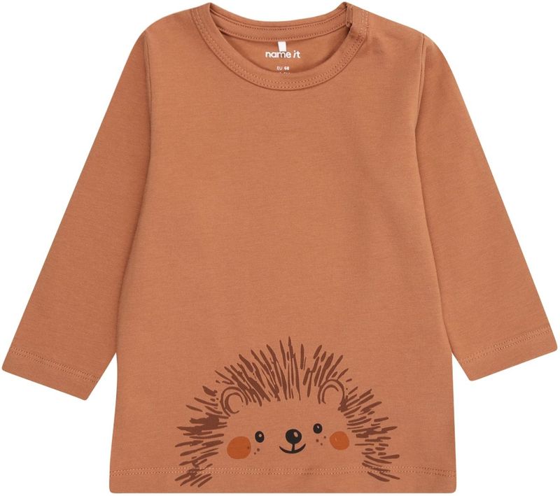 NAME IT Shirt 'NBNONI'  bruin / cognac