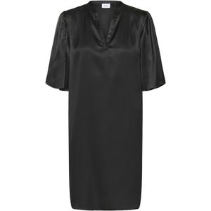 SAINT TROPEZ Blousejurk 'Safina'  zwart