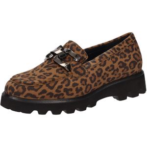 SIOUX - Instappers - Pueblo / Zwart - Leer - Platte Hak