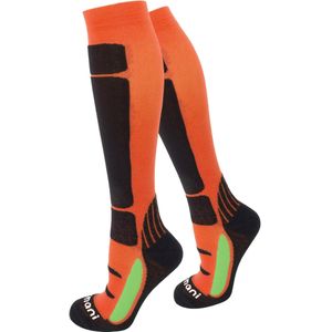 normani Kniekousen  lichtgroen / oranje / zwart / wit