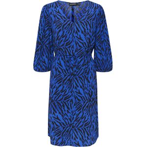 SOAKED IN LUXURY Jurk 'Ina'  azuur / zwart