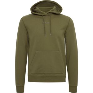 Casual Friday Sweatshirt 'Sinius'  olijfgroen / wit