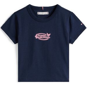 TOMMY HILFIGER Shirt  nachtblauw / rosa