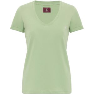 Williot Shirt  mintgroen / wit