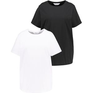 Studio Untold Shirt  zwart / wit