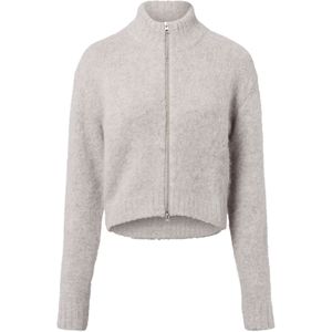 Samsøe Samsøe - SAJeanne - Gebreid Vest - Lichtgrijs