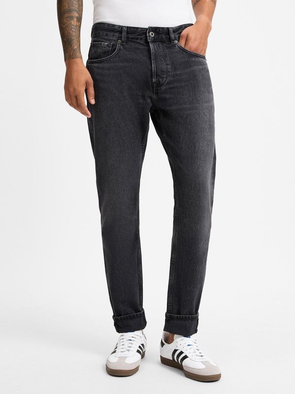 PEPE JEANS - Tapered Fit Jeans - Blauw - Katoen
