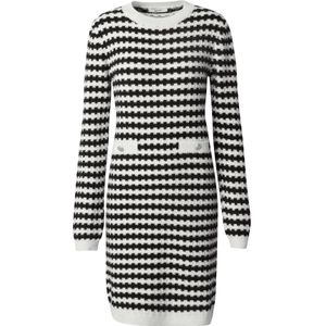 ABOUT YOU Jurk 'Else'  zwart / wit