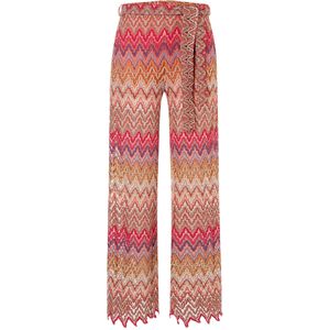 Ana Alcazar - Zaybea - Harembroek - Lichtblauw - Bruin - Oranje - Rood