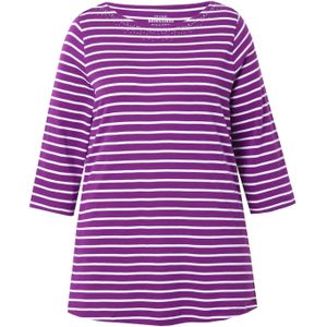 Ulla Popken Shirt  braam / wit