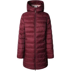 Pepe Jeans - Sally - Lange Jas - Kastanjebruin - Gerecycled Nylon - Waterafstotend