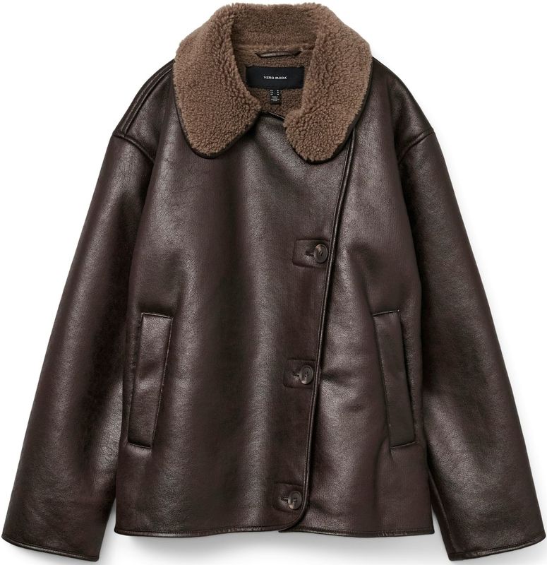 VERO MODA Tussenjas 'MIRANDA'  chocoladebruin