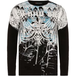 CIPO & BAXX Shirt  gemengde kleuren / zwart