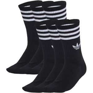 adidas - 3-Stripes Crew Socks - Wit - 6 Paar