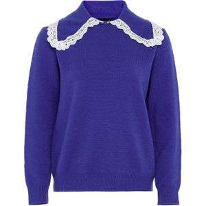 NAEMI Trui  blauw / wit