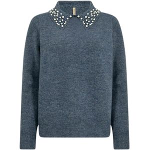 Soyaconcept Trui 'Nessie 61'  saffier