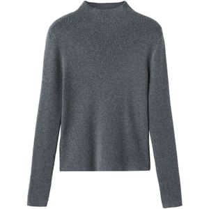 MANGO Trui 'HIELO'  donkergrijs