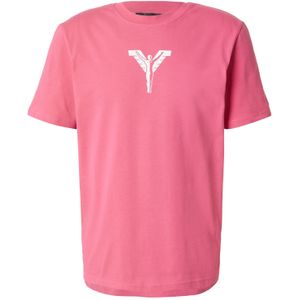 Carlo Colucci Shirt  pink / wit