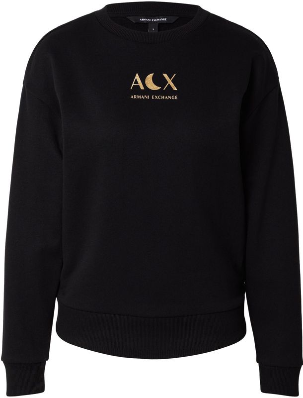 ARMANI EXCHANGE Sweatshirt  goud / zwart