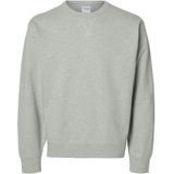 Selected - Luke - Sweatshirt - Ronde Hals - Lange Mouwen - Normale Pasvorm - 100% Biologisch Katoen