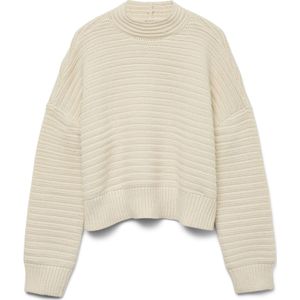 Awsibille - Gebreide Pullover - Hoge Hals - Lange Mouwen - Volumineuze Mouwen - Regular Fit