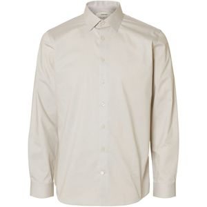 SELECTED Overhemd  sand