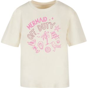 F4NT4STIC Shirt 'Mermaid Of Duty'  sand / pink