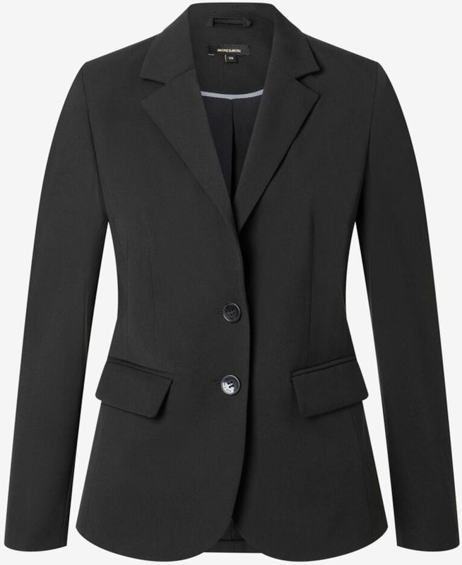 Blazers - Effen - Slanke Pasvorm - Lange Mouw - Licht Gevoerd