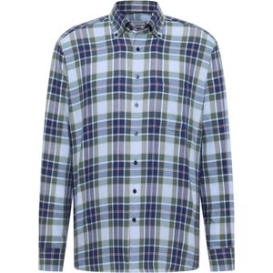 Eterna - Overhemd - Blauw - MODERN FIT - Lange Mouwen - EASY IRON