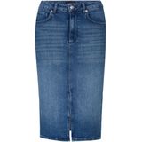 JOOP! - Jeansrock - Blauw Gemêleerd - Kokerrok - Knielengte