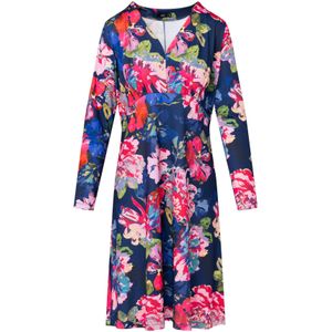 Quiosque Jurk  enziaan / gemengde kleuren