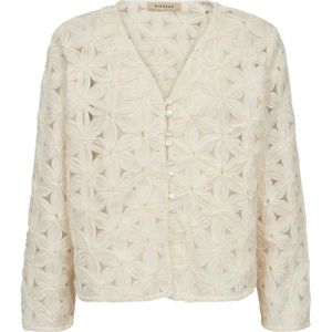 Pieszak Gebreid vest 'Lexie'  wit