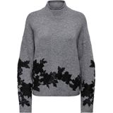Onllisa - Gebreide Pullover - Hoge Hals - Lange Mouwen - Regular Fit